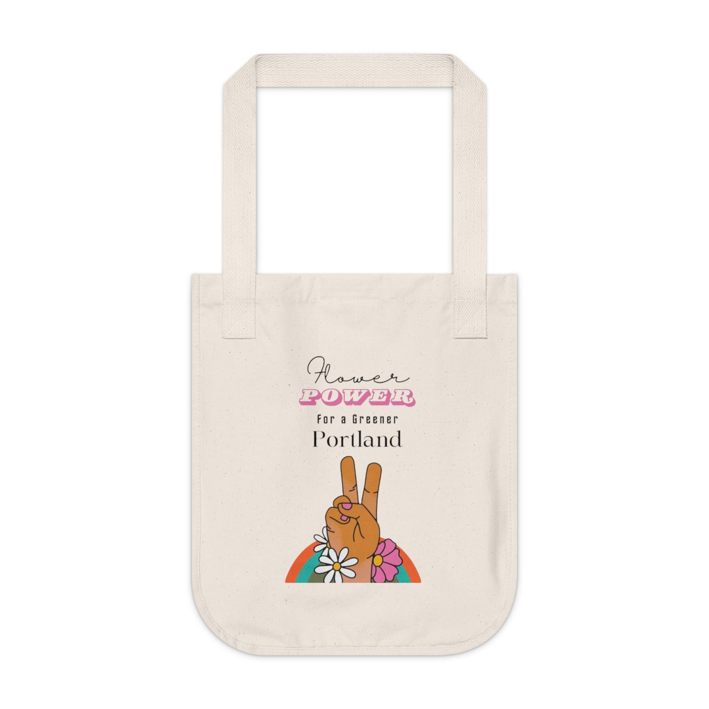 Organic Canvas Tote Bag