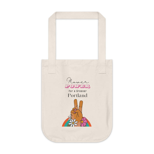 Organic Canvas Tote Bag