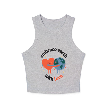 Women's Micro Rib Racer Tank Top