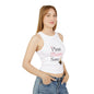 Women's Micro Rib Racer Tank Top