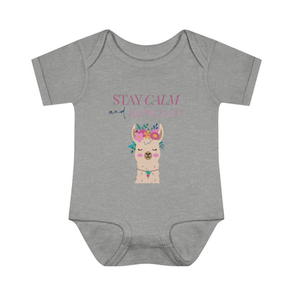 Infant Baby Rib Bodysuit