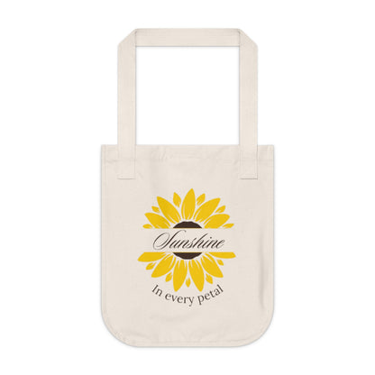 Organic Canvas Tote Bag