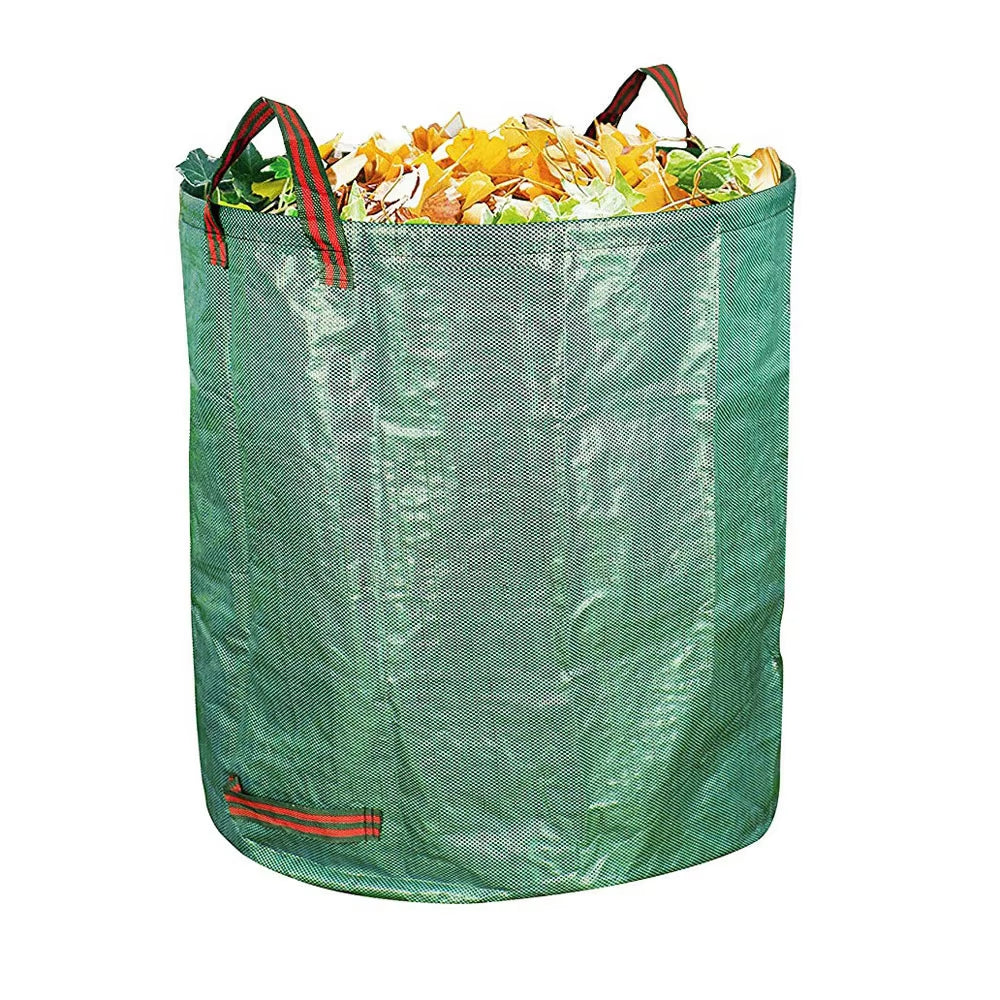 Large Organic Waste Kitchen Garden Yard Compost Bag Environmental PE Cloth Planter Kitchen Waste Disposal Organic Compost Bag