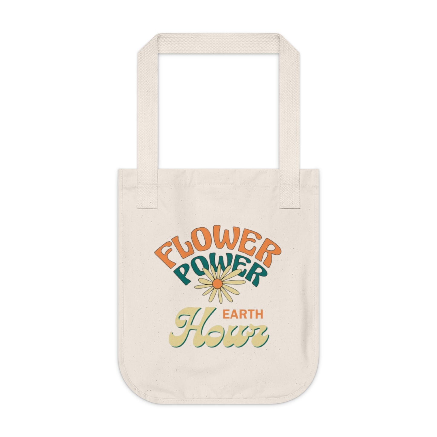 Organic Canvas Tote Bag