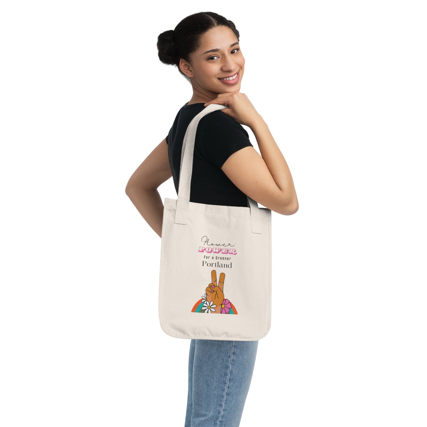 Organic Canvas Tote Bag