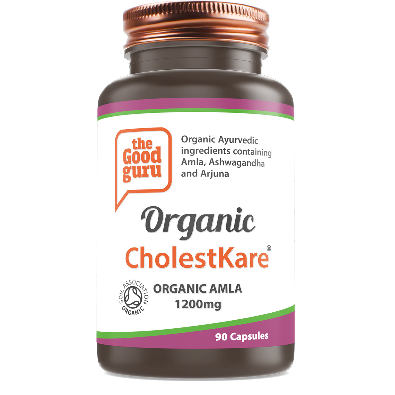 The Good Guru ORGANIC Cholestkare Original Formula Supplements